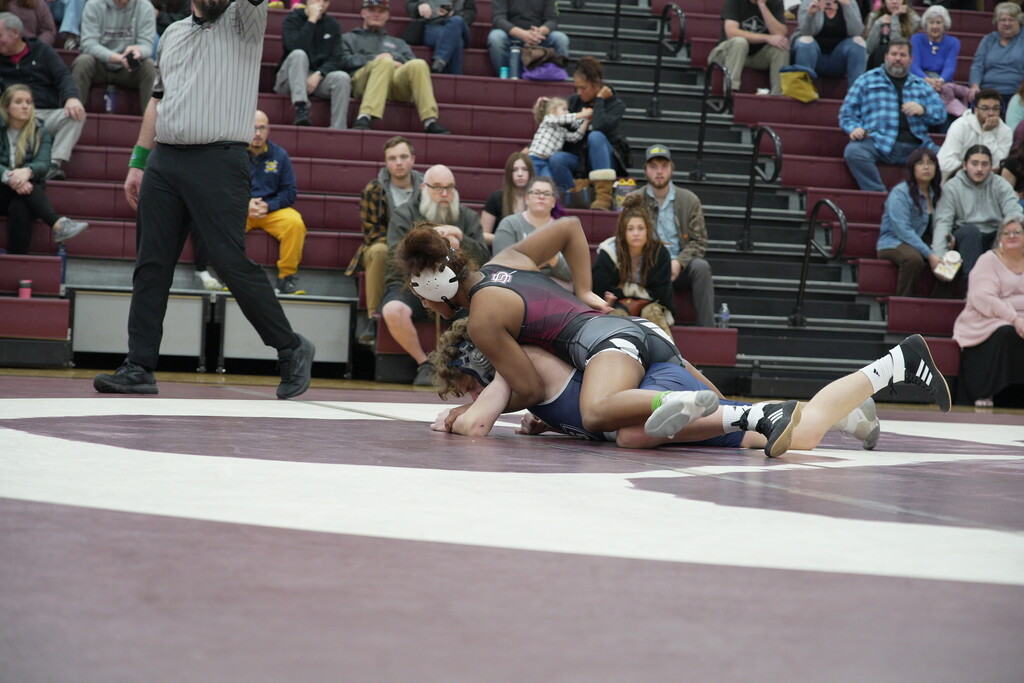 Saryah on her way to another pin