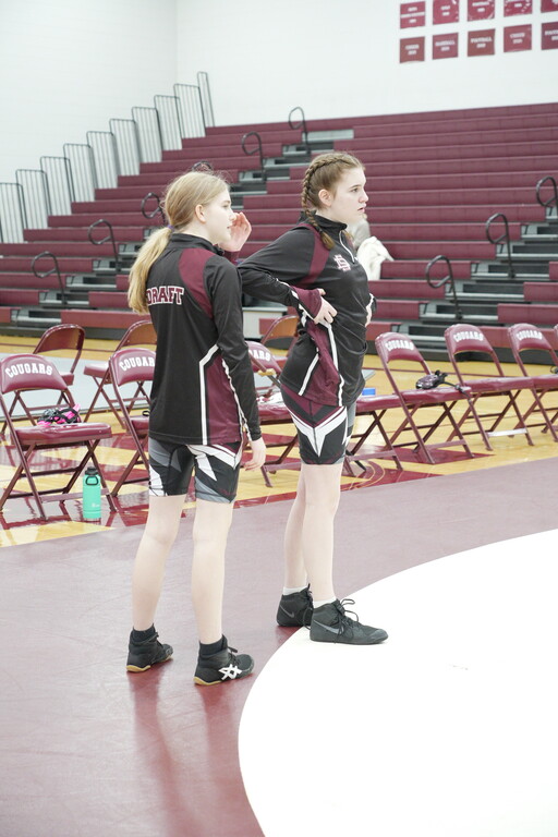 Abigale and Josephine before everything got started