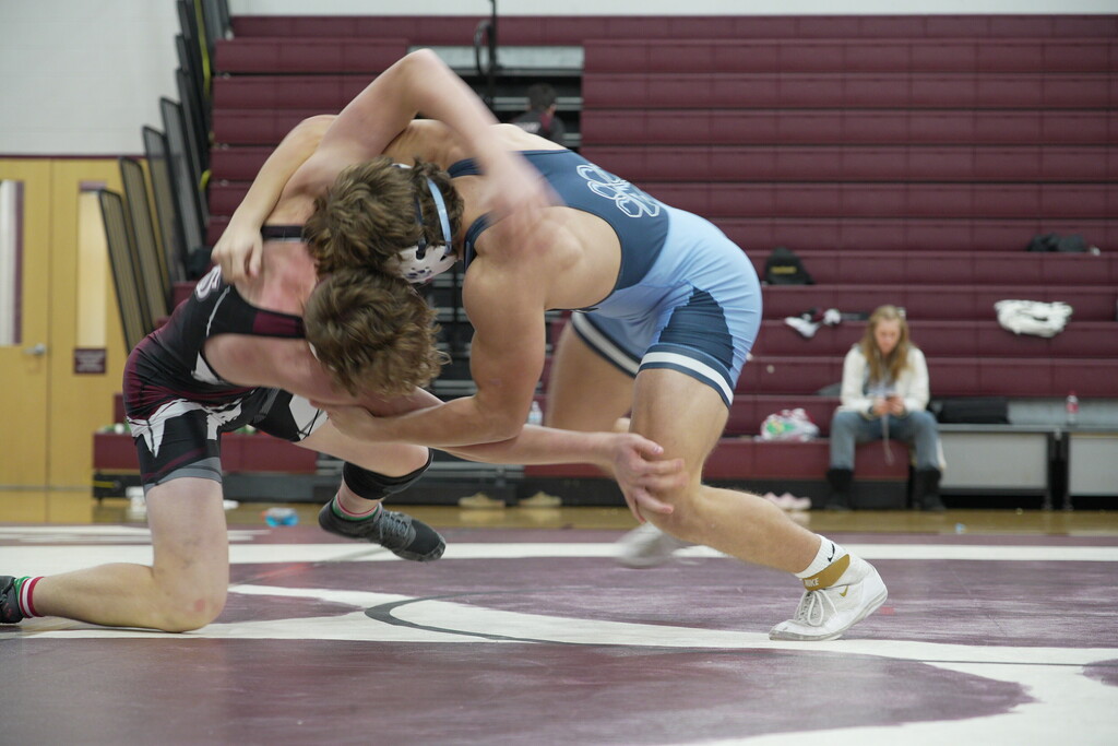 Stephen fighting for a takedown