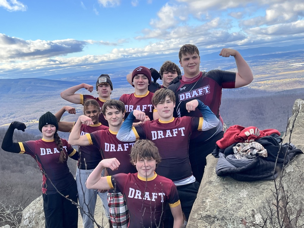 At the top…. 383 lbs carried all the way up!!!