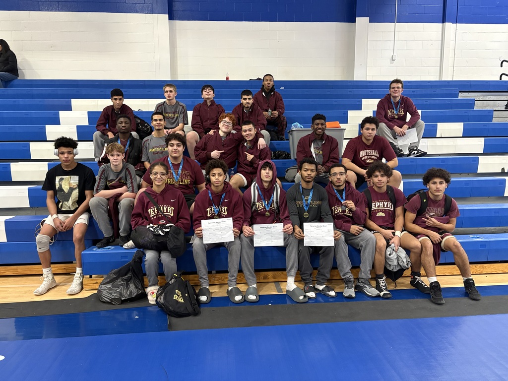 Whitehall JV Boys took second at Bombers Brawl today 🥈🤼Congrats to everyone wrestling hard, with Joel G, Josiah W, Tyler T, and Rocco F taking 1st 🥇,Alex M and Yousef taking 2nd 🥈,and Sarwah G taking 3rd🥉