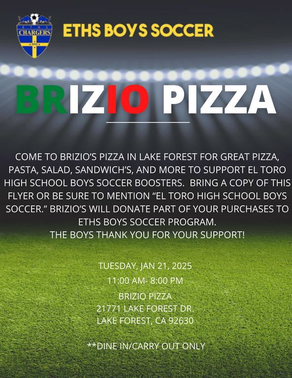 Dinner night out at Brizio Pizza