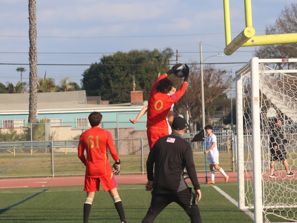 Keepers practicing corner defending