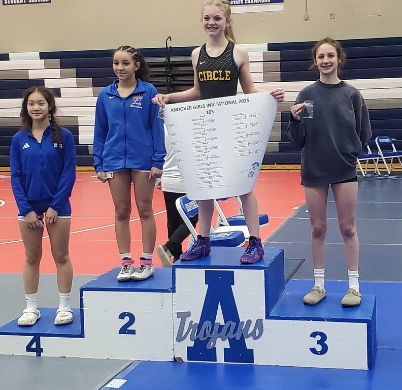 Congratulations to Tori 3rd at Andover tournament!