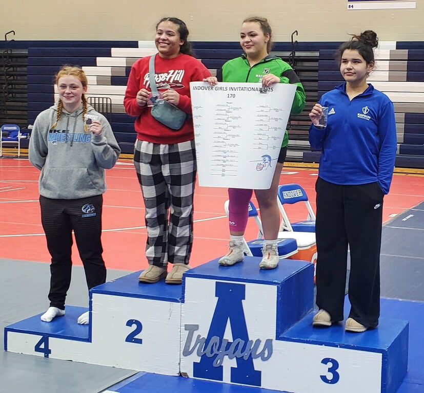 Congratulations to Lucy 4th at Andover tournament!
