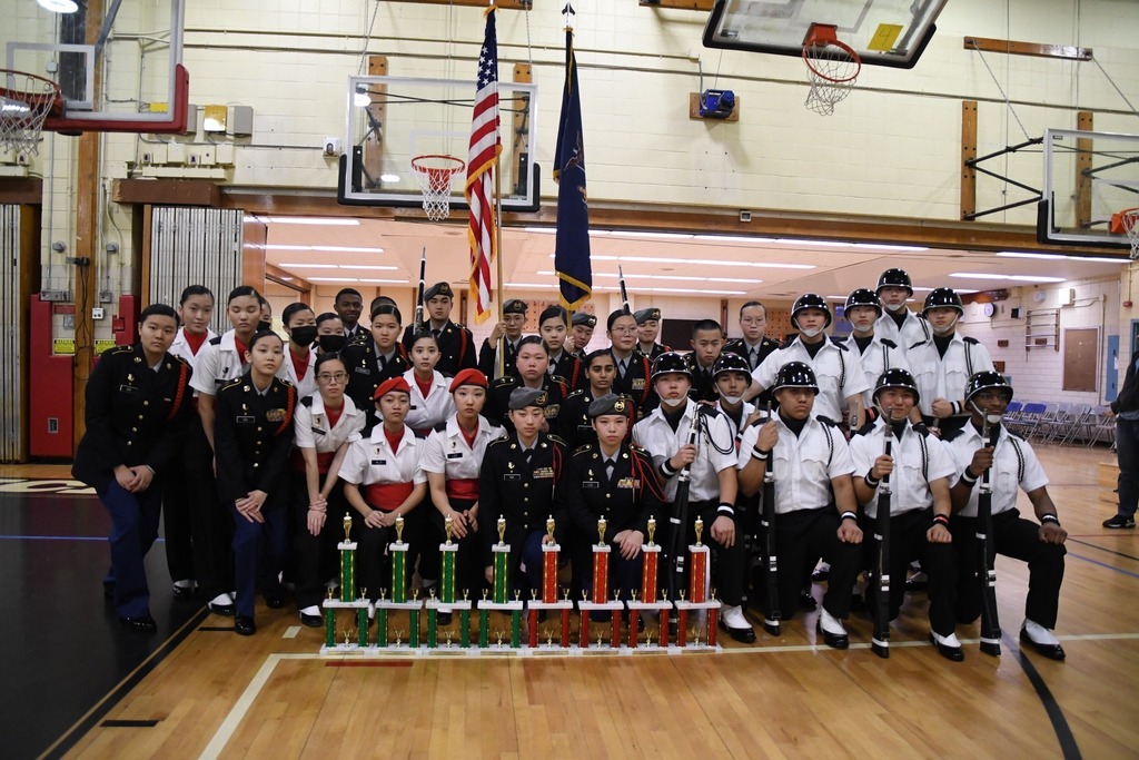Last year's Drill Tournament: first place across the board!