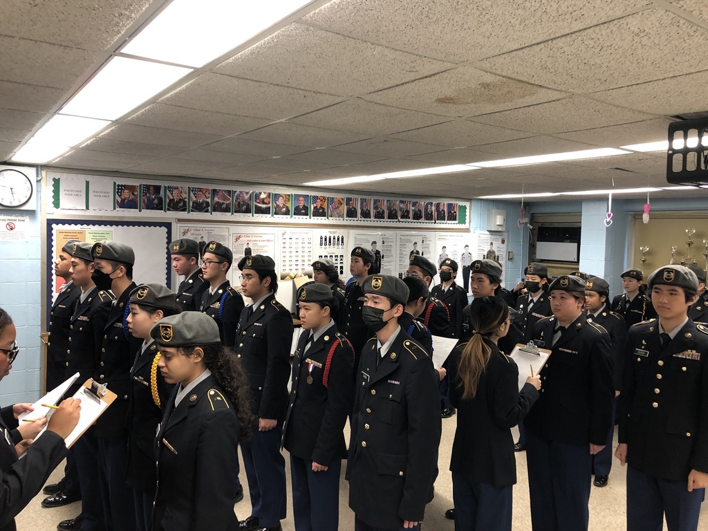 Weekly uniform inspection LET 2 platoon