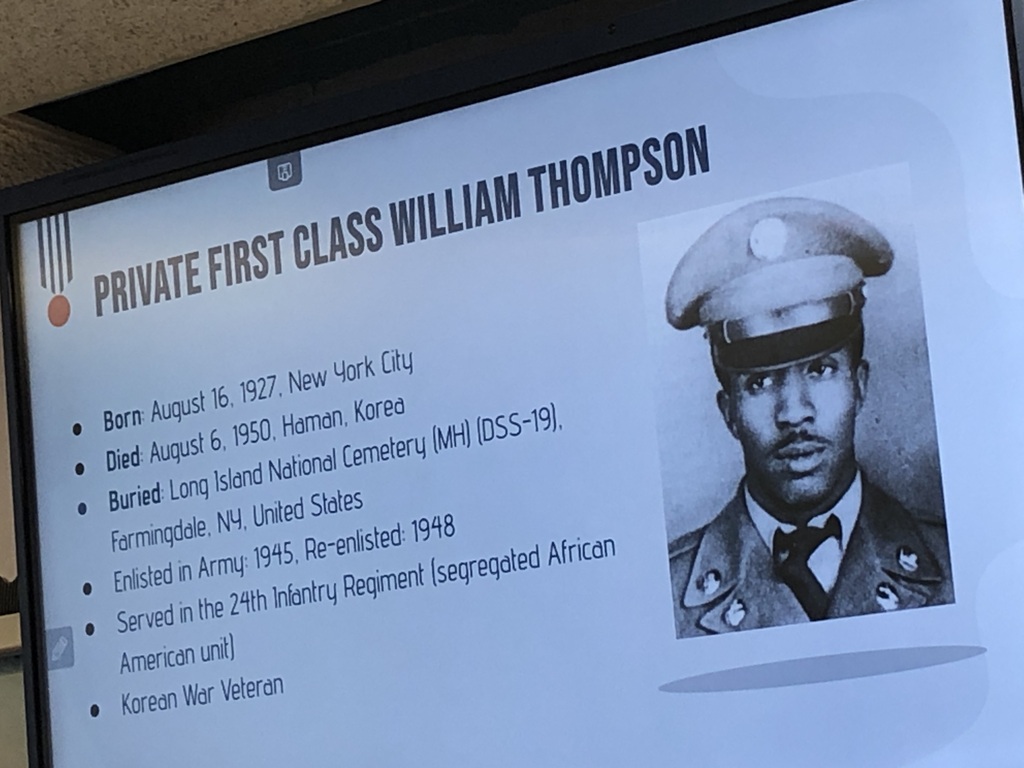 Medal of Honor recipient from the Korean War