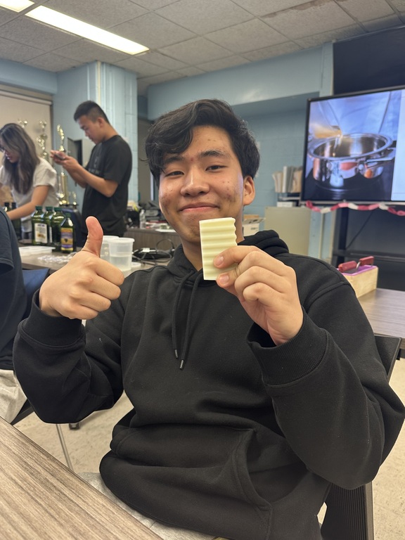 Soap made will be sent to charity!