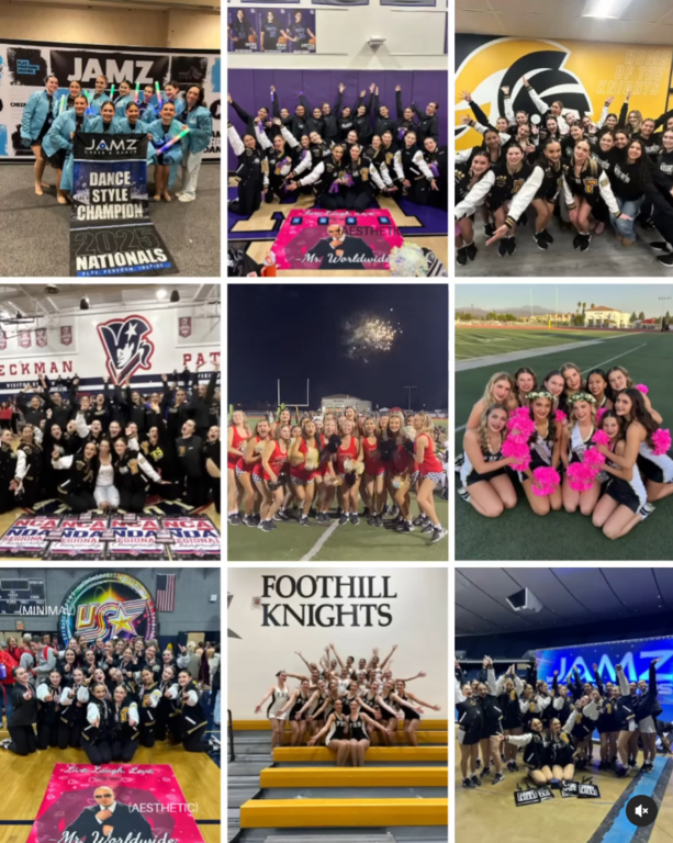 FHS Dance 2025 Women Athletes