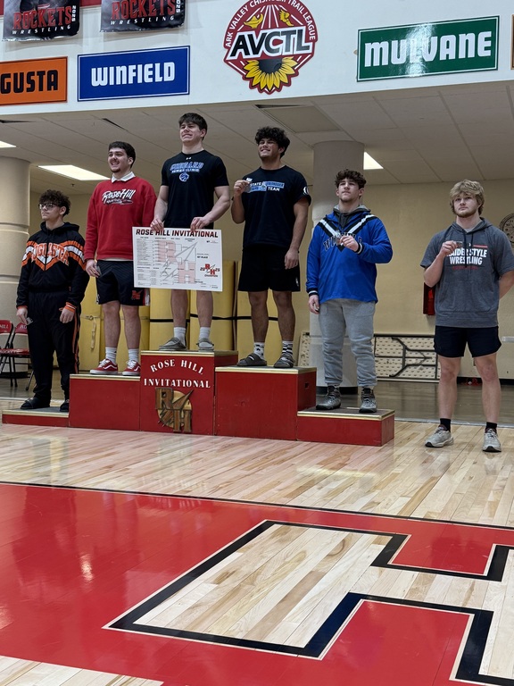 Congratulations to Lucas on a runner-up finish at the 24-team Rose Hill Invitational wrestling tournament today!
