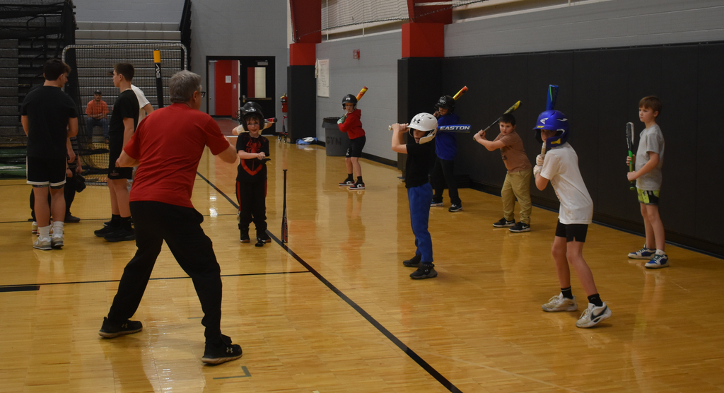 25 Future Bruins turned out for day 1 of the Future Bruin Baseball Clinic. It runs 4 more Mondays. All the kids did really well! If you have a Future Bruin interested, send them next Monday at 5:45pm in the Sutton Center.