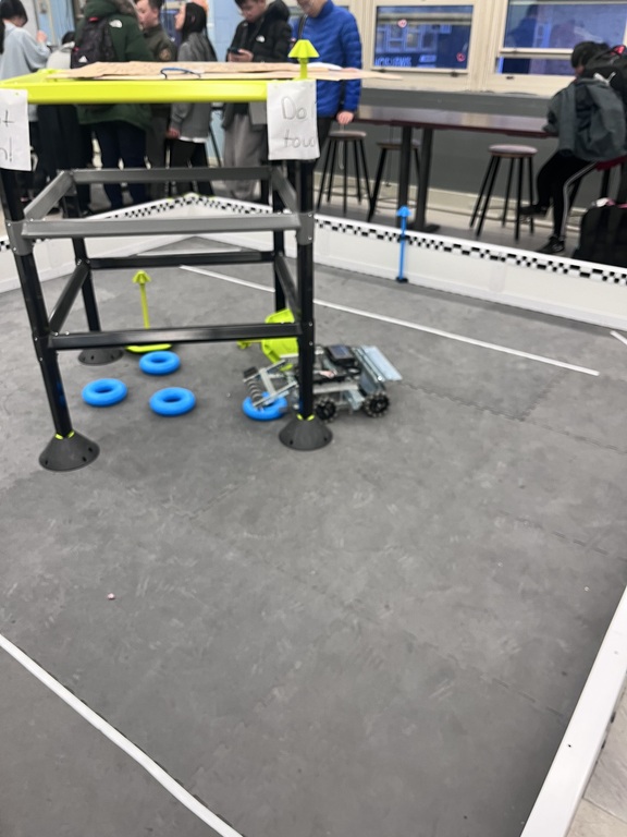 Cyber team gets ready for the VEX robotics competition in the spring!