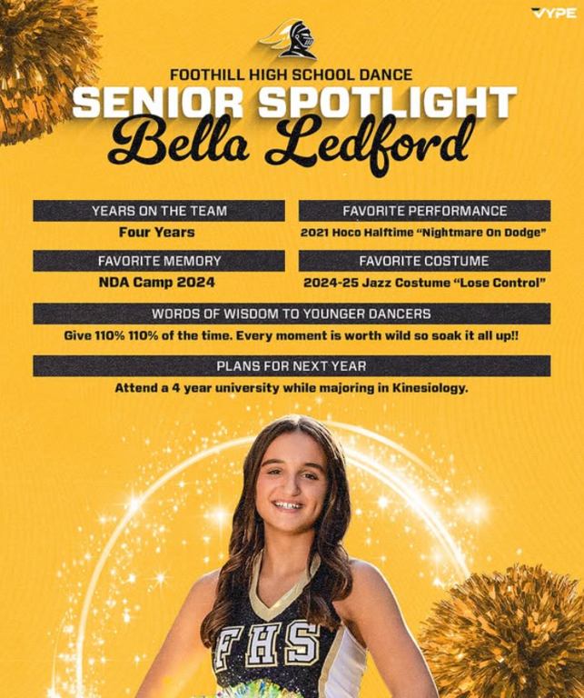 Bella Ledford Senior 2025 Spotlight
