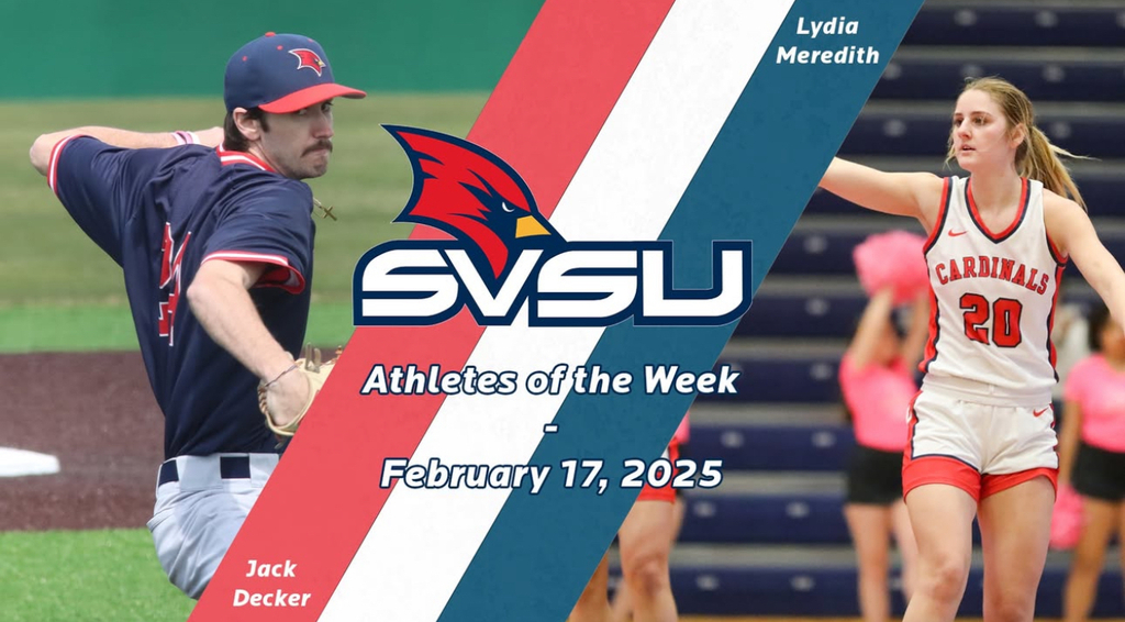 @svsuwbb's Lydia Meredith scored a career high 20 points on Saturday and totaled 11 rebounds, 9 assists, 6 steals, and 2 blocks this weekend!