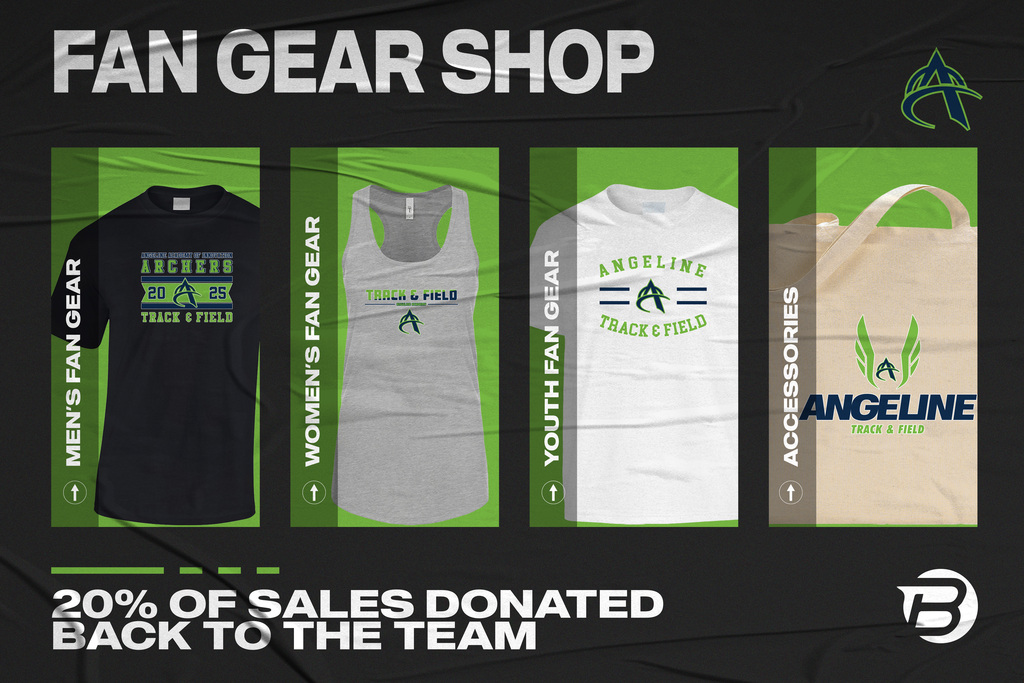 Your store is live! Shop your Fan Gear here: https://www.blastfangear.com/collections/angeline-academy-of-innovation-track-field-fan-store