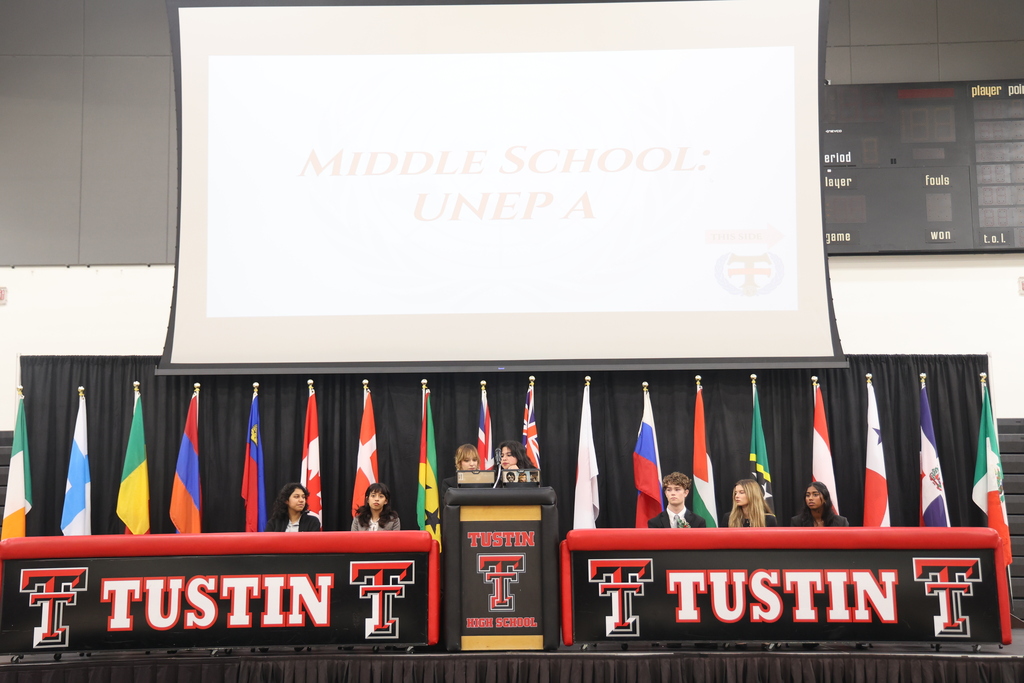 Upper Sec Team at THSMUN '25