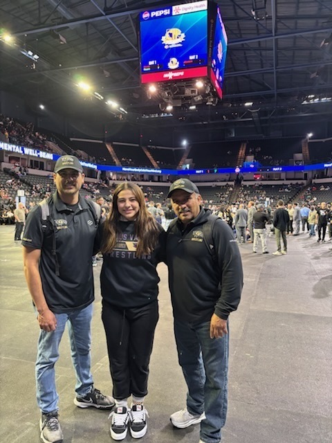 6th place in the state at 155lbs.  Gia Coons