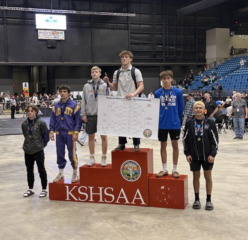 Congratulations to Malachi on becoming a state medalist by placing 5th at the state tournament this weekend!!