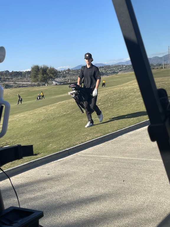 Ryan is finishing up a great day of golf.