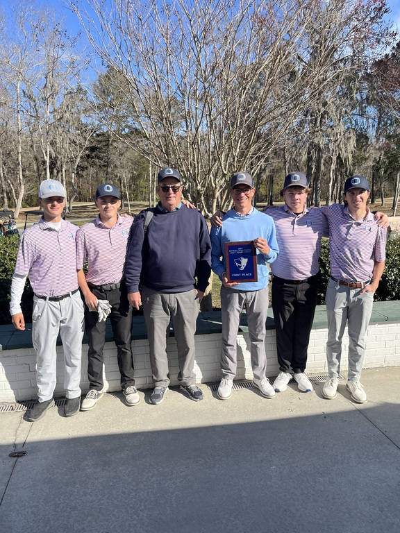 Congrats to the team on the first win of the season! We won the fort dorchester invitational. The team score was 296!
Individual scores:
Cannon: 70
JR: 75
Ellis:75
Reed:76
Parker:79