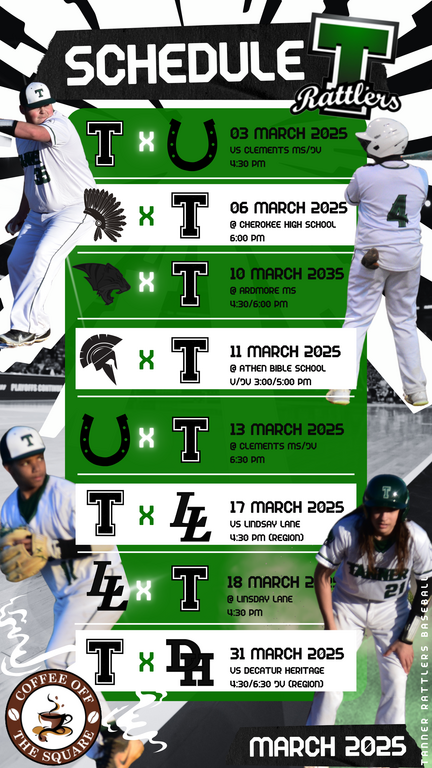 Full March Schedule