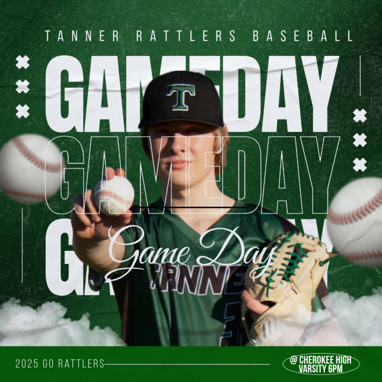 GAME DAY ALERT!
Location: Cherokee High School

(( 850 High School Drive Cherokee, AL 35616 ))

Game Time: 6 PM

Live Stream (( https://www.facebook.com/RattlerBase ))

#RattlerBaseball #GoRattlers