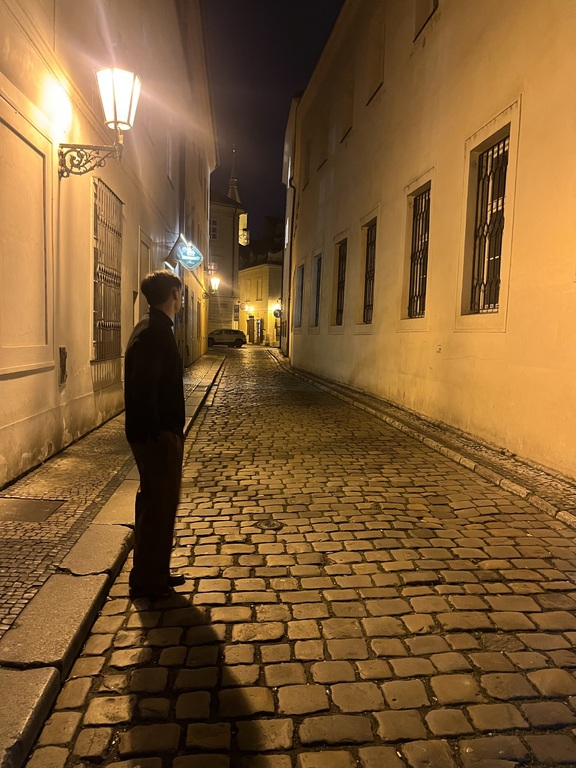 Alley in prague