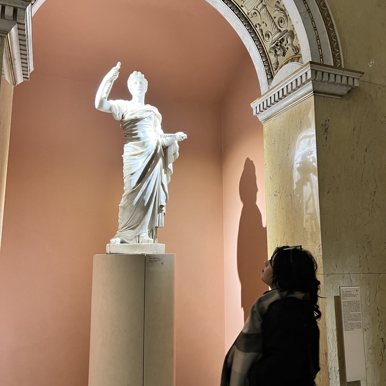One of the many beautiful museums in Vienna