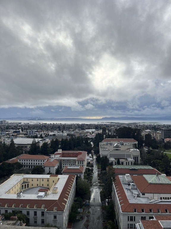 Wonderful view from Berkeley tower during the 2024 NorCal trip!