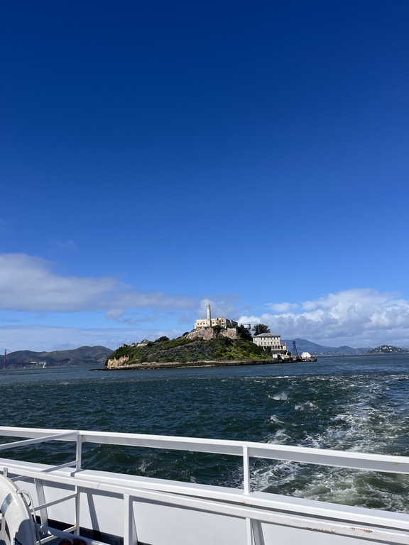 View of Alcatraz island during MUN NorCal!