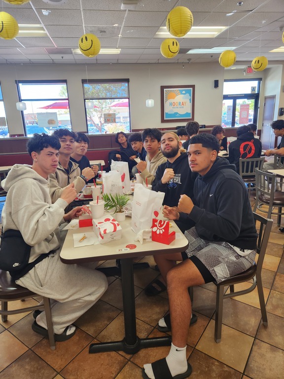 Lunch before the start of Best of the West a Tournament in San Diego