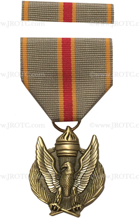 The Recruiting Command Leadership Award is awarded to a senior JROTC leader who exemplifies the Army JROTC Values, professionalism, discipline and organizational leadership skills at the battalion level.