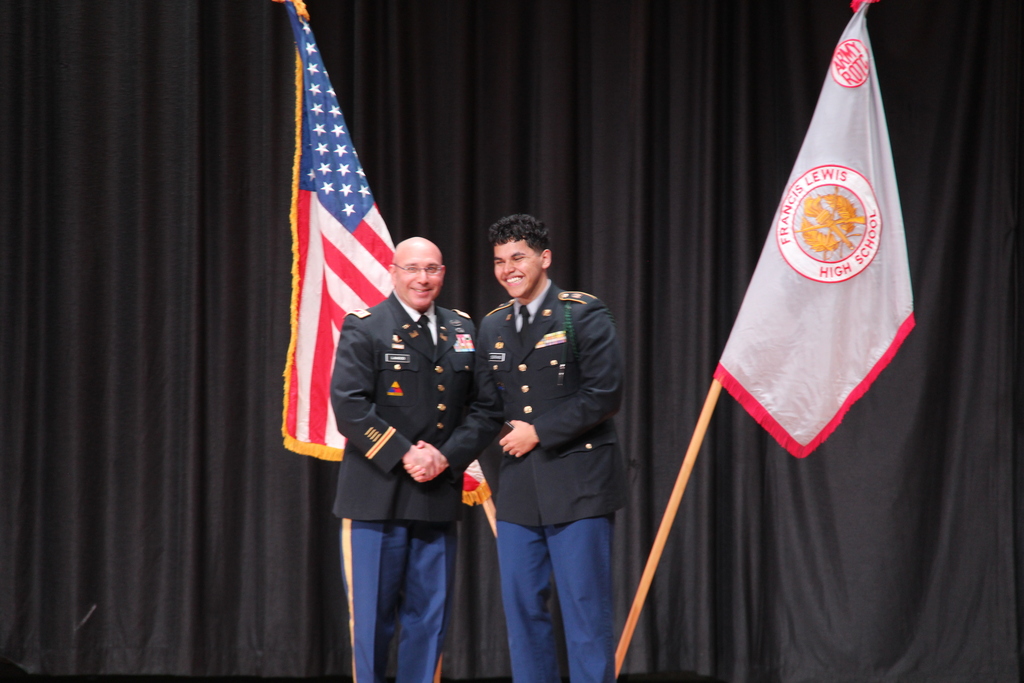 The Military Officers Association of America Award is presented to a JROTC leader who leads by example and personifies the “Be. Know. Do.” attributes and “Can Do.” attitude throughout all company level missions and situations. Congratulations to c/1SG Mig