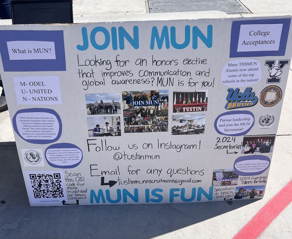 tri-fold I made for middle school recruitment!