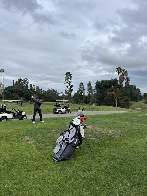 Santa Fe vs Fullerton ⛳️
Jose on the tee box.