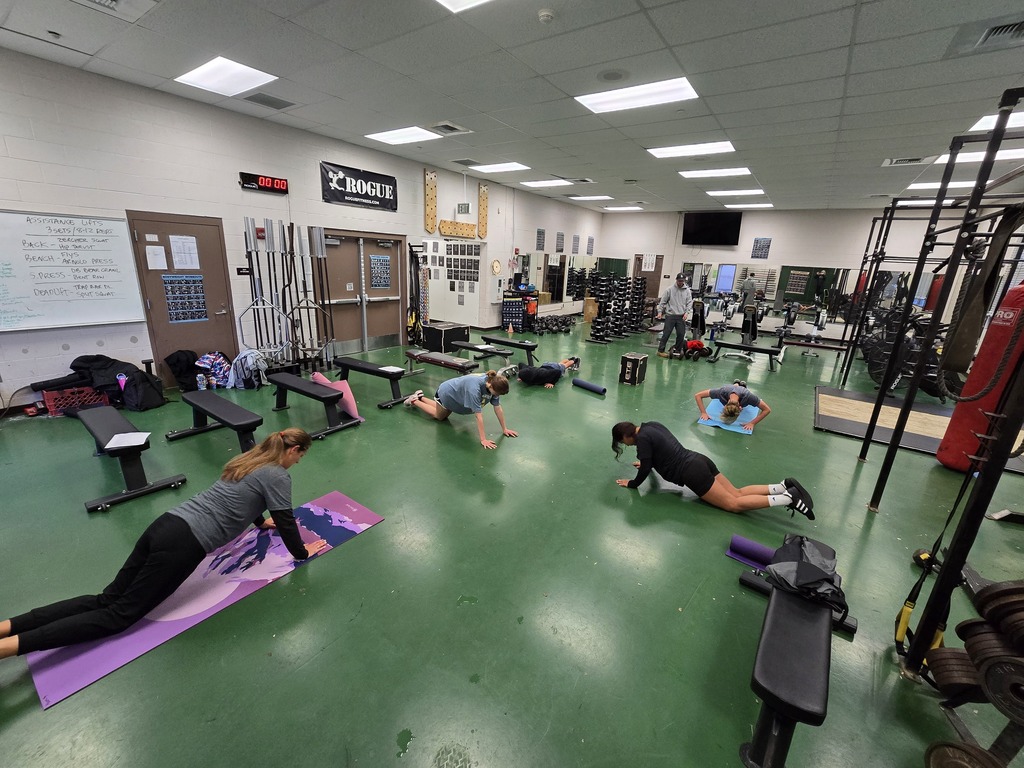 Dry land helps to build core and stability muscles