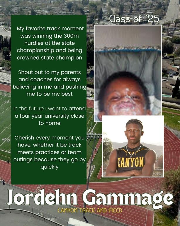 Thank you for your dedication, sacrifice and loyalty to our program. Thank You for the Memories!! Looking forward in seeing you do bigger and better things in your future!!