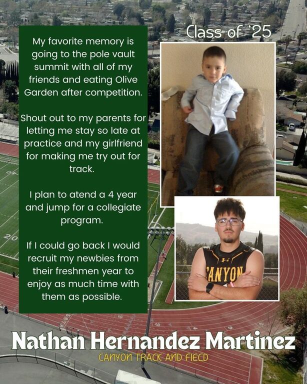 Thank you for your dedication, sacrifice and loyalty to our program. Thank You for the Memories!! Looking forward in seeing you do bigger and better things in your future!!