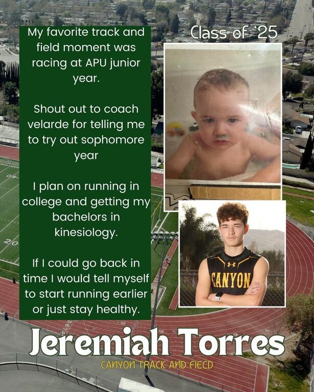 Thank you for your dedication, sacrifice and loyalty to our program. Thank You for the Memories!! Looking forward in seeing you do bigger and better things in your future!!