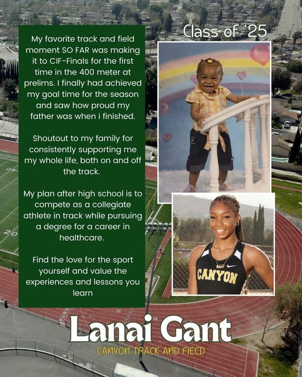 Thank you for your dedication, sacrifice and loyalty to our program. Thank You for the Memories!! Looking forward in seeing you do bigger and better things in your future!!