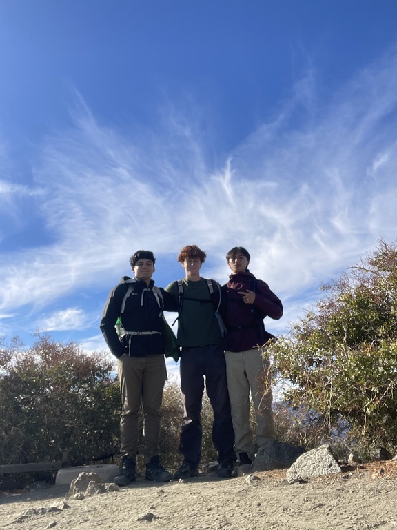 Our capstone group out saving the wilderness