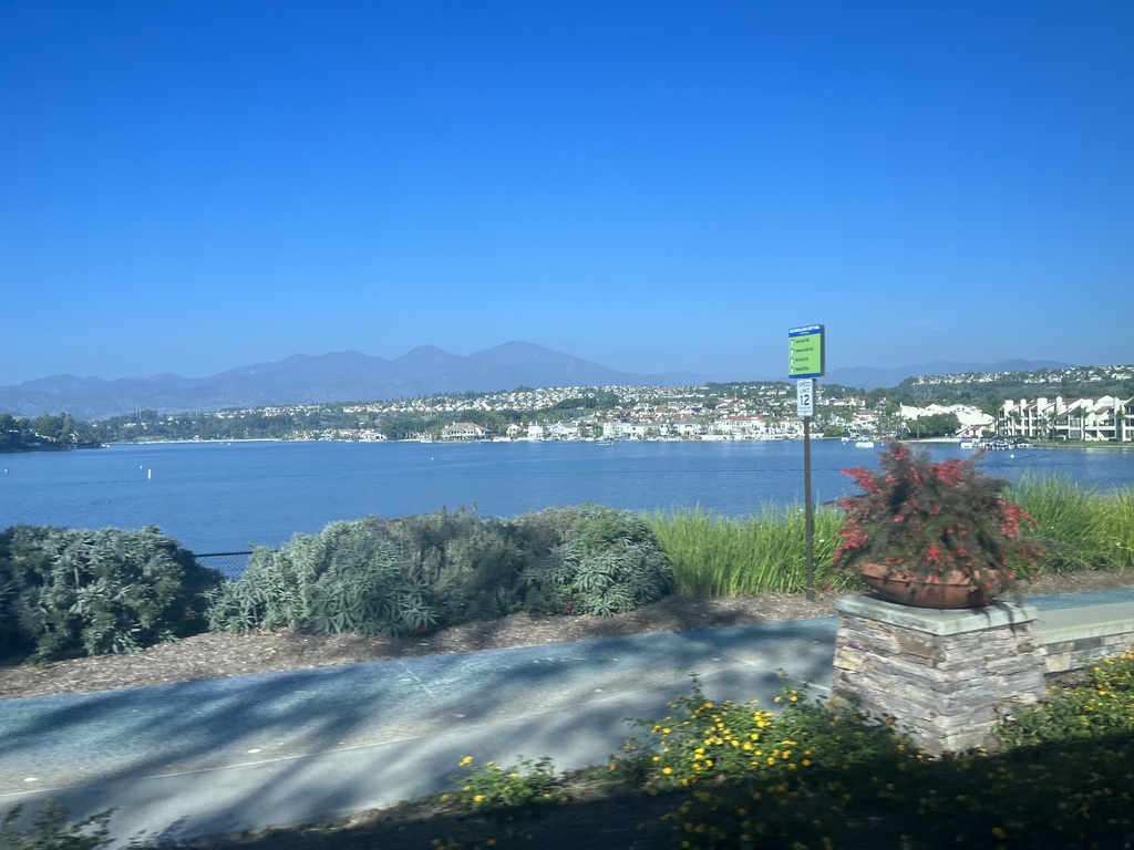 the view on our way to santa margarita hs for socomun!
