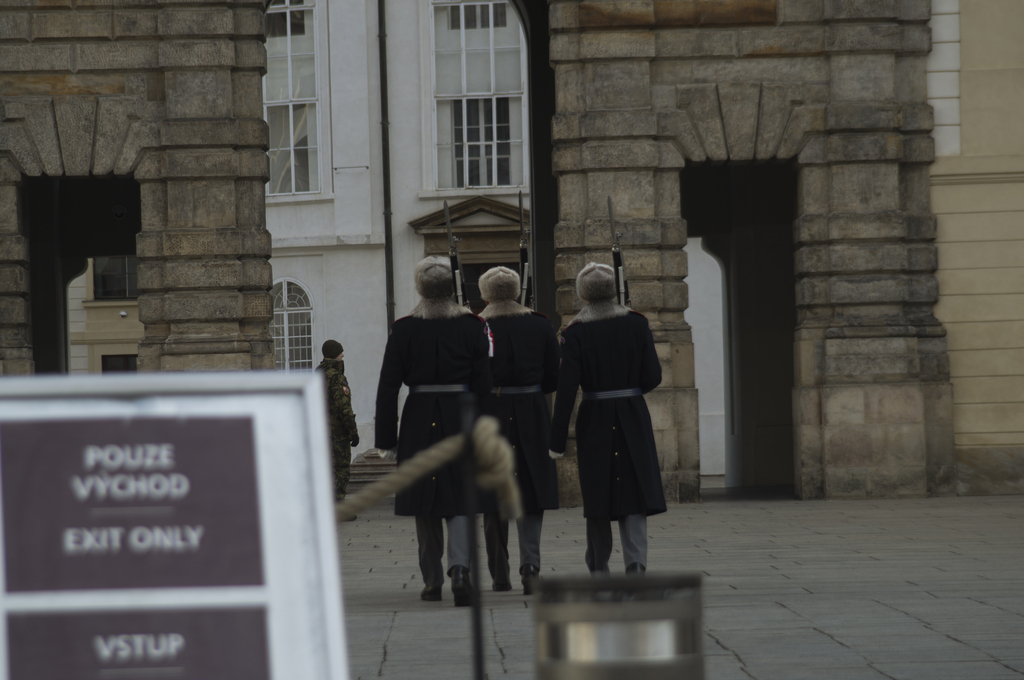 Palace guards!