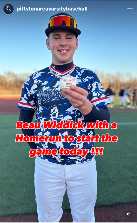 Beau with the HR