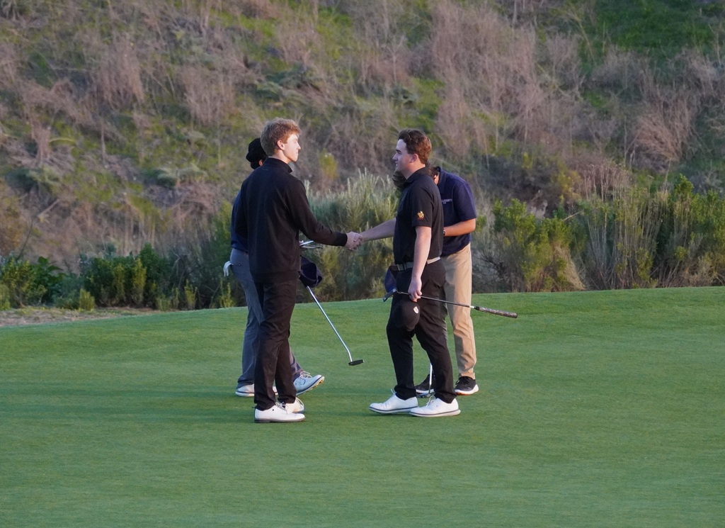Every round ends with a handshake.