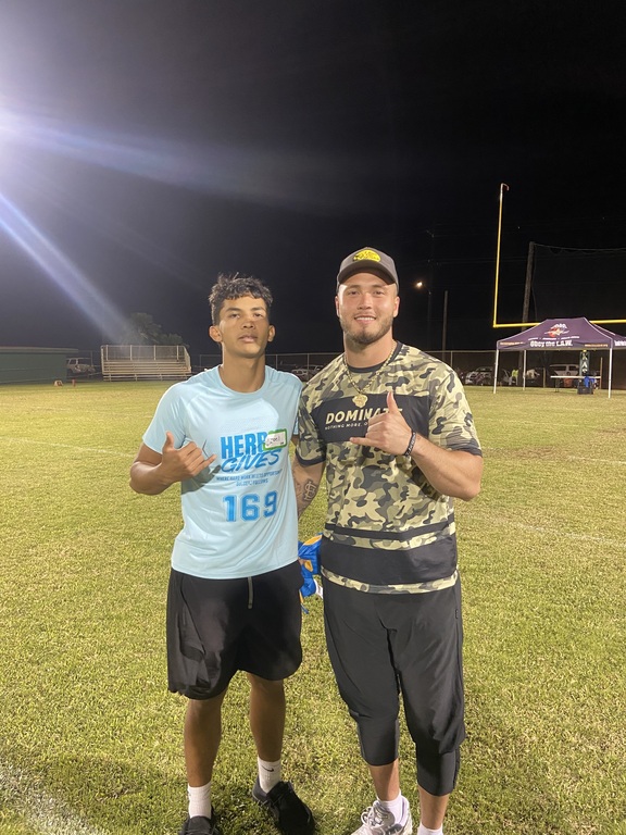 Recently won MVP at HerbigGives Camp & Combine on Kauai! (March 7, 2025)