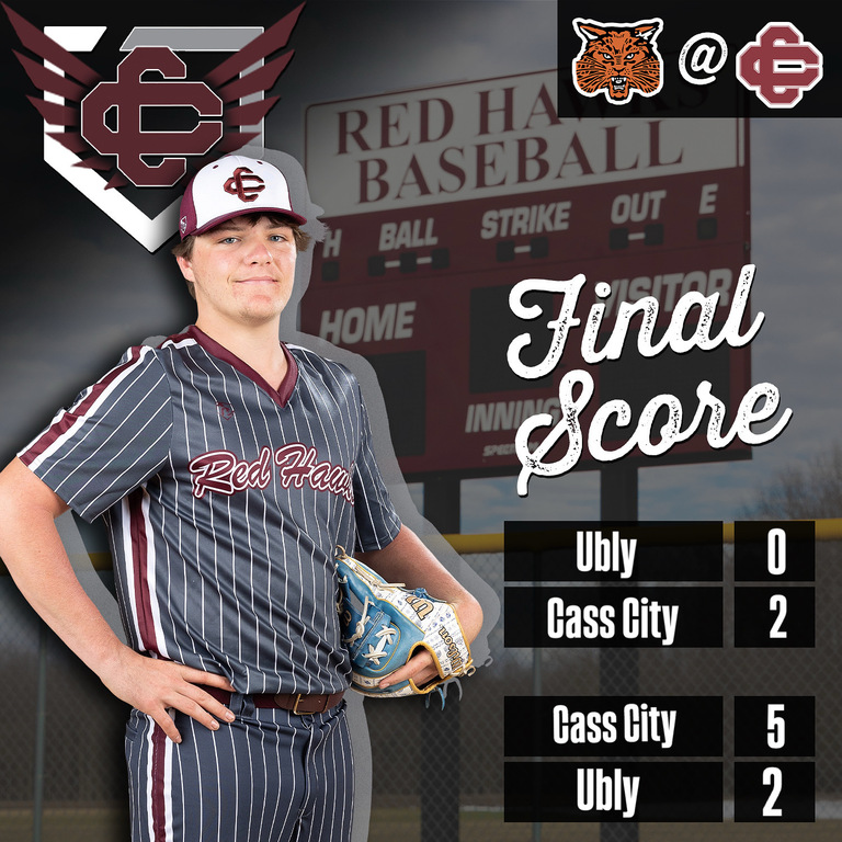 Home opener ends with a Sweep 
Wednesday, April 9th the Red Hawks return to action back at home vs Sandusky.

Game #1
Wallace 2.2IP, 2H, 5K (W)
Franzel 2.1IP, 0H, 4K (S)

Anthony 2H, 1R 
Reinke 2H, 2B
Brown 2H 
Wallace 1H, 1R
Mellendorf RBI

Game #2
Antho