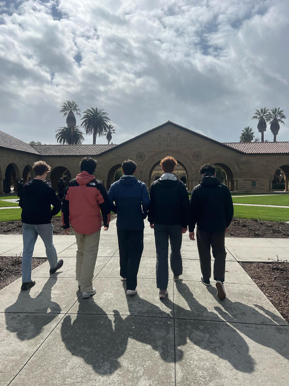 touring stanford during the norcal trip!!