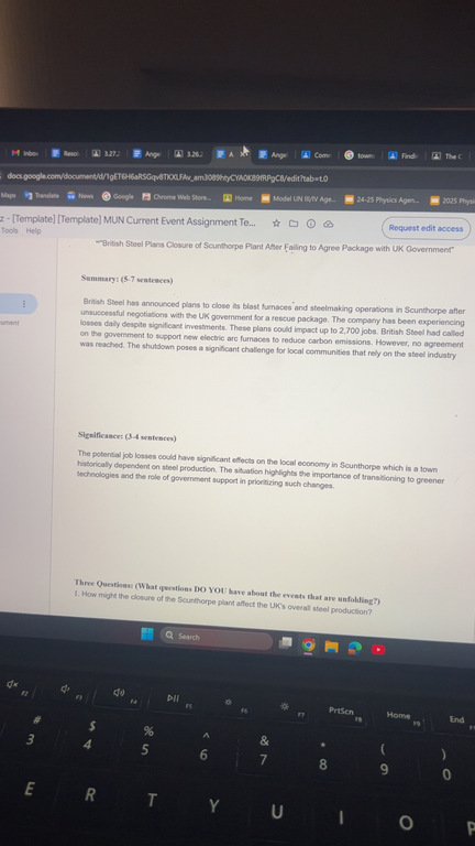 Working on my Current Events from home #GrindNeverstops